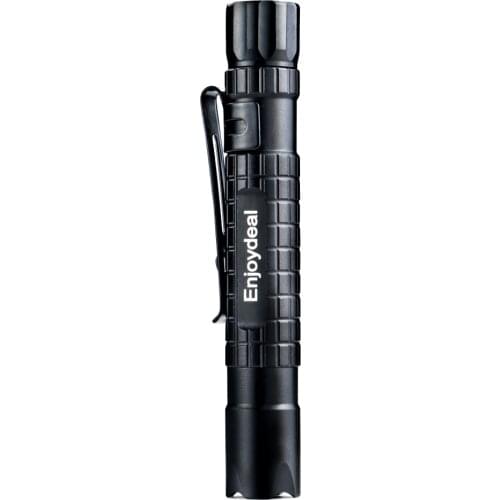 1000LM Mini Clip Pocket Pen Flashlight Tactical Penlight Torch Emergency Lantern light for Outdoor camping walking cycling