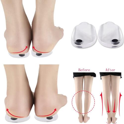 2PCS Insoles Correction Shoe Inserts Pads Effective O/X Type Leg Bowed Legs Knee Valgum Straightening for Women Men Health Care