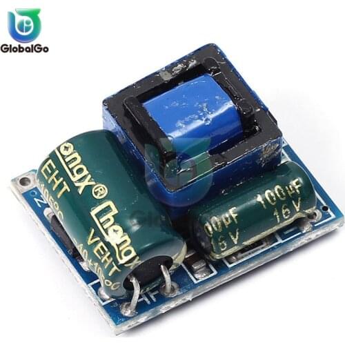 For Arduino Power Supply Module AC-DC 5V 600mA 3W Isolated Switching 220V to 5V Buck Step Down Module Voltage