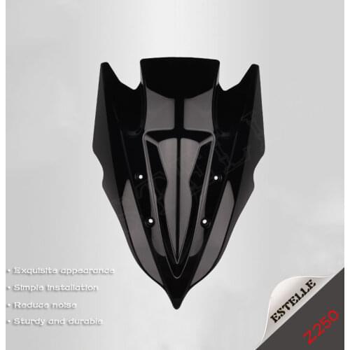 For Kawasaki Z250 Z750 2013 2014 2015 -On Motorcycle Windshield Windscreen High Quality ABS Plastic