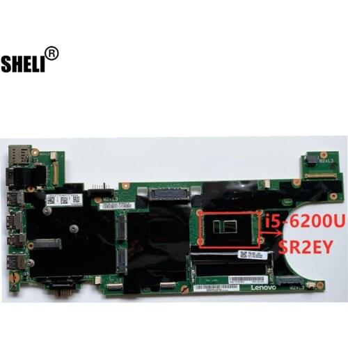 For Lenovo T460S i5-6200U 4G Laptop Integrated Graphics Card Motherboard 00UR992 00JT923 00JT924 00UR920 00JT925 00JT926