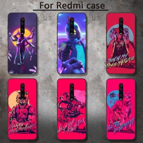 Hotline miami Phone Case for RedMi 5 5plus 6 Pro 6A S2 4X GO 7A 8A 7 8 9 K20 case