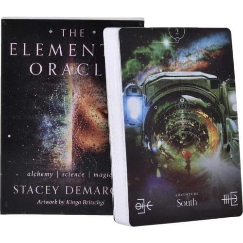 Tarot Cards for Elemental Oracle English Version Board Games