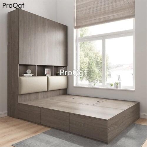 Prodgf 1Pcs A Set Castle French Style Bedroom Bed(no mattress)