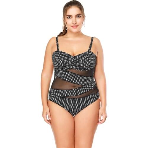 Patchwork 2019 Badpak Swim Suit Plus Size Swimwear Swimming Suit for Women One Piece Swimsuit Swimwear Women Bathing Bikini Sexy