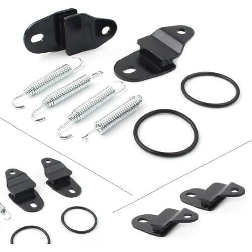Motorcycle Exhaust Muffler Springs Mounts Hangers Stays For 1987-2006 Yamaha Banshee 350 YFZ350