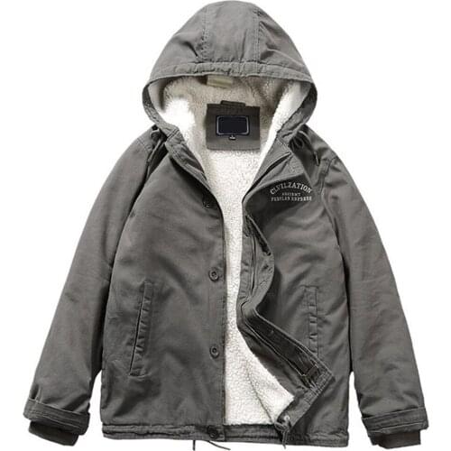 Men Coats Casual Top Mens Hooded Fashion Warm Coat Jacket Autumn Winter Overcoat Plus Size 4XL Coat