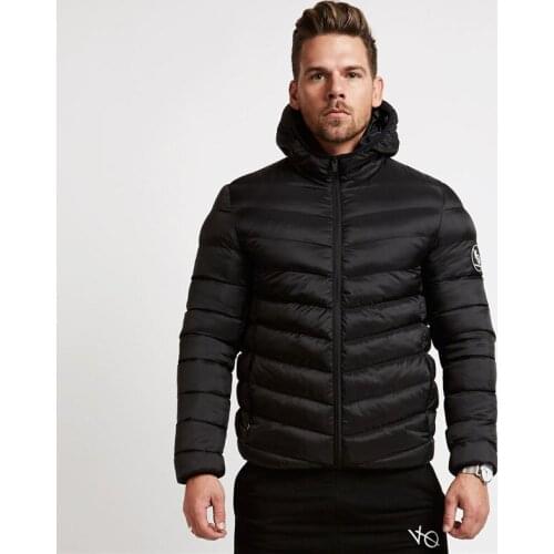 Casual men jacket Hooded ultraLight White Duck Down Jacket Warm Jacket Line Portable Package men pack jacket loose men clothing