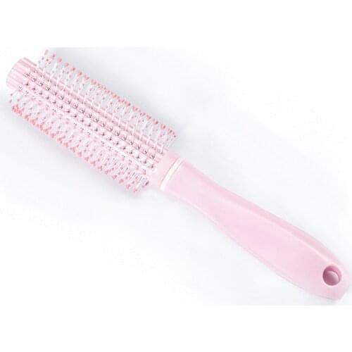 Hot Sell Hair Styling Brush Straw Detangle Hairbrush Salon Hairdressing Straight Curly Hair Comb Women Hair Brush Soft