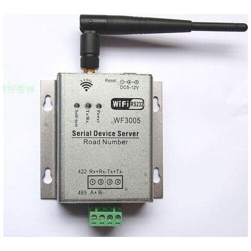 Industrial Grade Serial Device Server RS485 to WIFI Converter Module Wireless Ethernet TCP/IP DHCP DNS