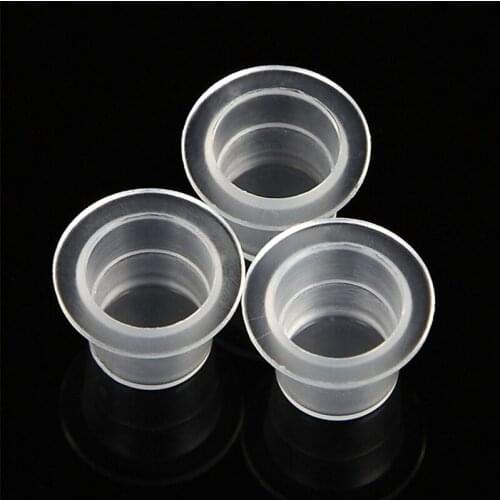 Tattoo Ink Cups Tattoo Cap Permanent Makeup Pigment Container Caps Disposable Tattoo Accessory