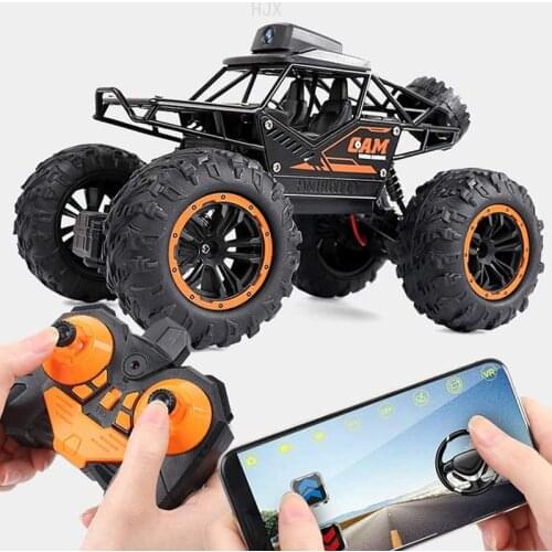 Funny WiFi RC Cars with Camera Electric Toys for Kids Adult Children Off-Road Remote Control Vehicle Boys Toy Fast Monster Truck