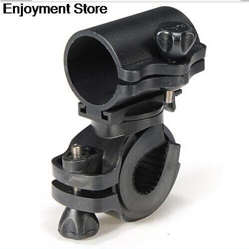 1 x 360 Swivel Bike LED Flashlight Mount Bracket Flash Torch Holder Front Light Clip Clamp Lantern Bicycle Accessories