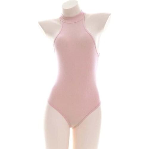 2020 shein official store bodysuit women body mujer bodys bodies mujer body feminino modal cotton Tight Boss Ribbing Side zipper