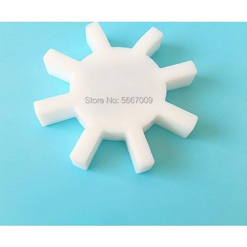 3pcs/lot PTFE laboratory 7x40mm octagonal magnetic stirrer F4 mixer stir bars