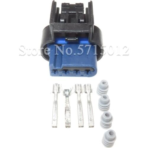 4 Hole WPT-1309 CU2Z-14S411-AYA Auto Sensor Waterproof Plug Female Car Wire Cable Sockets
