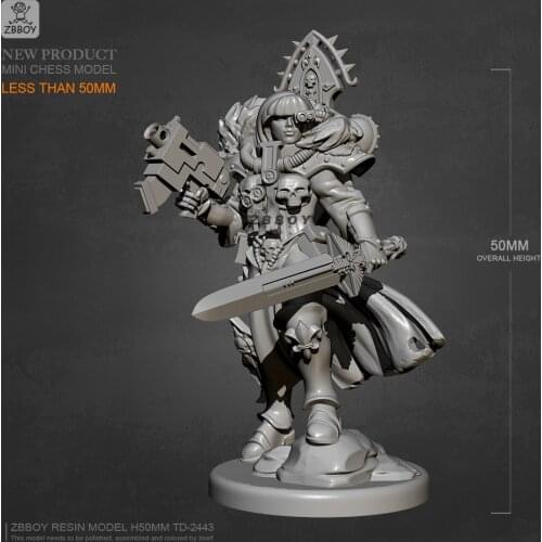45mm Resin model kits figure toy self-assembled TD-2443