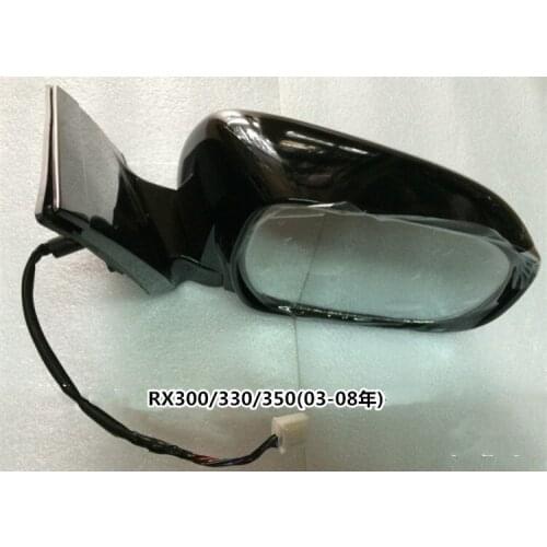 Car Side Rear View Mirror with Electric Foldable+ Heated for Lexus Rx300 Rx330 Rx350 2003-2008 Wing Mirror,left-handed Vehicle