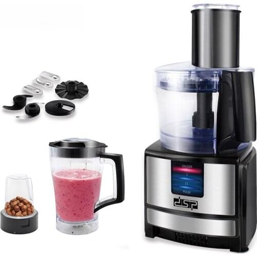 1.5L 550W 9 in 1 Blender Mixers Meat Grinder Household Grinder Juicer Kitchen Food Mixer Baby Food Maker or Ice Smoothies Fruit