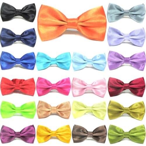 Double Bow tie men business suit bow, solid colored Ding Han version of the bow CL