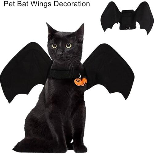 Halloween pet bat clothes simulation dog cat party party cosplay black bat puppy cosplay costume