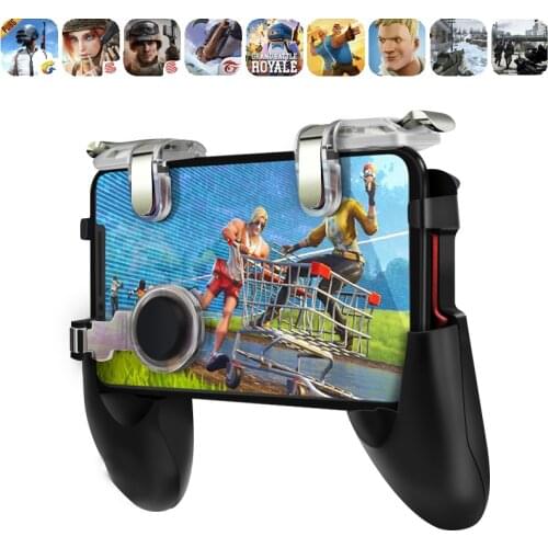 Pubg Game Gamepad For Mobile Phone Game Controller l1r1 Shooter Trigger Fire Button For IPhone For Free Fire