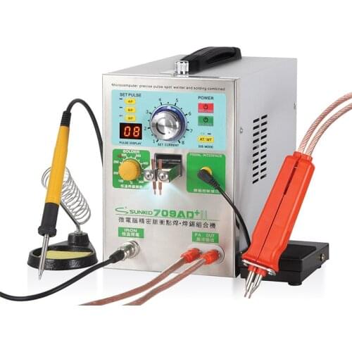 3.8kw high power Pulse Spot Welder S709AD+ Induction automatic spot welding machine 18650 power lithium battery welding machine