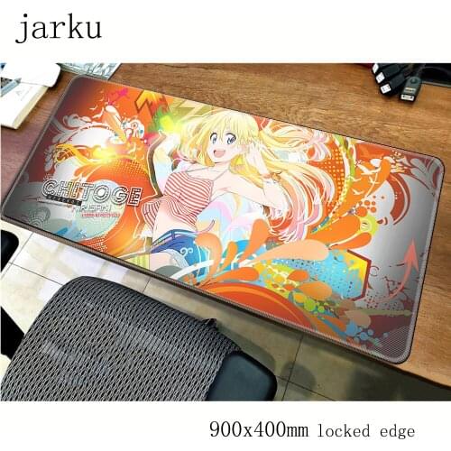 Nisekoi mousepad gamer Ichijyo Raku 900x400mm gaming mouse pad home notebook pc accessories Maiko Shuu padmouse ergonomic mat