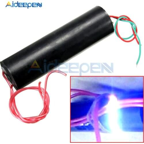 DC 3.7V-7.4V 0.5A-1A 1000KV High Voltage Generator Module Inverter Transformer Pulse High Voltage Boost Step Up Module