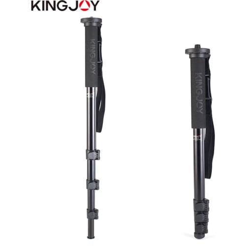 KINGJOY Officia MP208F Monopod Dslr For All Models Professional Camera Tripod Stand Video Para Movil Flexible Tripe Stativ