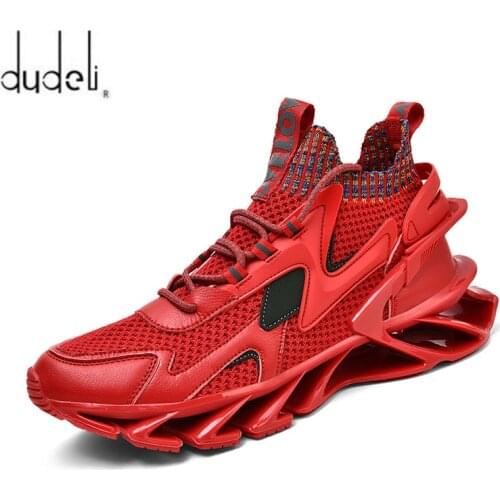 Patent Mens Shoes Blade Running Shoes for Men 2020 New Breathable Non-slip Outsole Athletic Sport Shoes Training Run Zapatillas