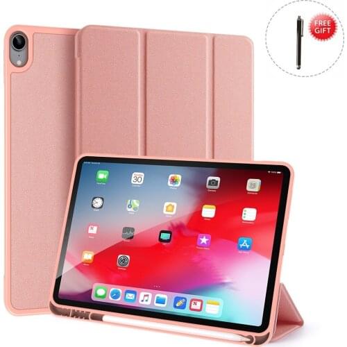 2020 New Tablet Case for Apple iPad Air 10.9'' with Pencil Holder Auto Sleep Wake up Premium Shockproof Case with Free stylus
