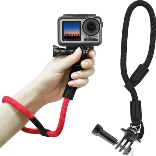 Handheld PTZ safety Lanyard Sling Copper Nut Adapter Safety Hand Strap Belt for OSMO ACTION Sports Camera Accessories