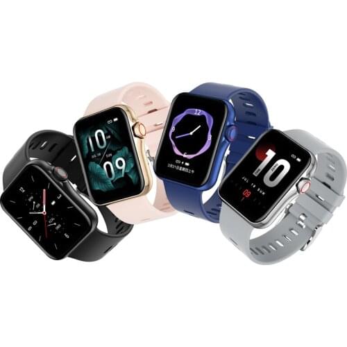 New Smart Watch IPS 320*320 FULL Touch Screen Heart Rate Sports Fitness Tracker Call Smartwatch D06 Waterproof For Android IOS