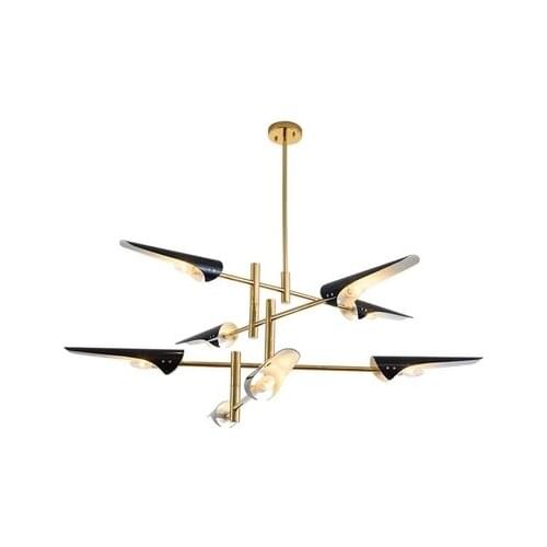 Modern LED Chandelier Metal Ceiling Pendant Lamps for Living Room Lustre Lamparas Colgantes lamps kitchen home lighting fixtures