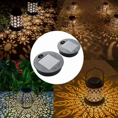 1pcs Led Solar Lamp Battery Box Garden Accessories Hanging Lanterns Replacement Top Outdoor Home Professional Pathway