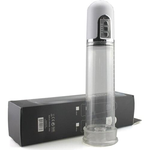 USB Automatic Penis Train Pump Vibrator for Men Electric Penis Pump Male Penile Erection Training Penis Extend Delay Ejaculation