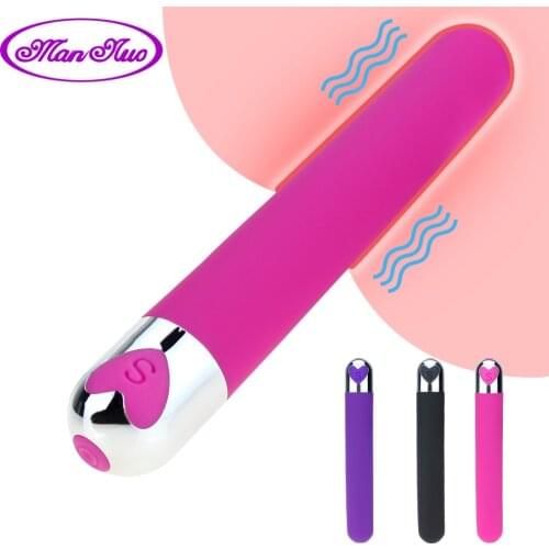 Sex Vibrator Clitoris and G-Spot Nipple Stimulator Vibrate Massager Bullet Vibe Orgasm Vagina Dildo for Travel USB Rechargeable