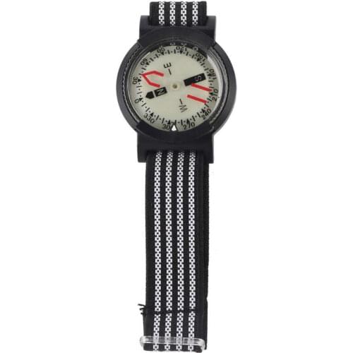 Waterproof Diving Watch Adjustable Dial Compass Watch Underwater Swim Compass Outdoor Camping Diving Accessory