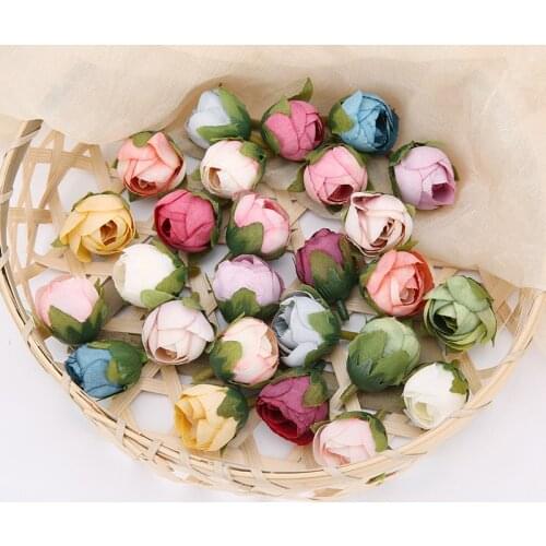 10/50 Rose Mountain Camellia Home Decoration Wedding Banquet DIY Decoration Simulation Flower Ancient Europe and America