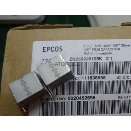 10pc EPCOS 1uF/400V 10% Film Capacitor Hi-Fi Audio 105