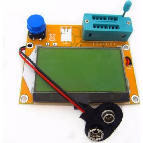 10PCS/LOT Mega328 M328 LCR-T4 ESR Meter LCR led Transistor Tester Diode Triode Capacitance MOS PNP/NPN