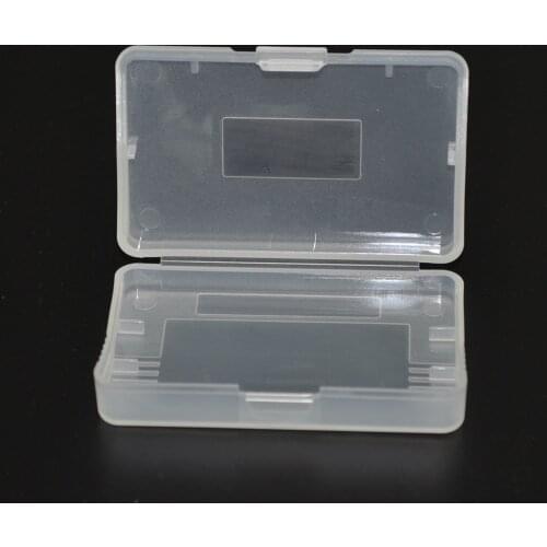 10PCS a lot High quality White Plastic Game Card Case Cartridge Cases Boxes Protector for Gameboy Advance for GBA