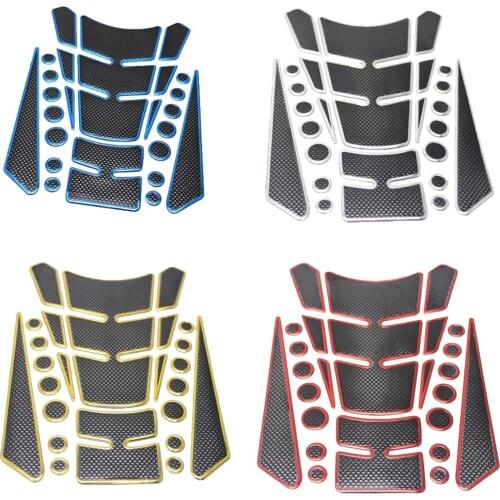 4 Piece Motorcycle Scooter Dirt Bikes Accessories Gas Tank Fuel Gas Cap Sticker Assortment