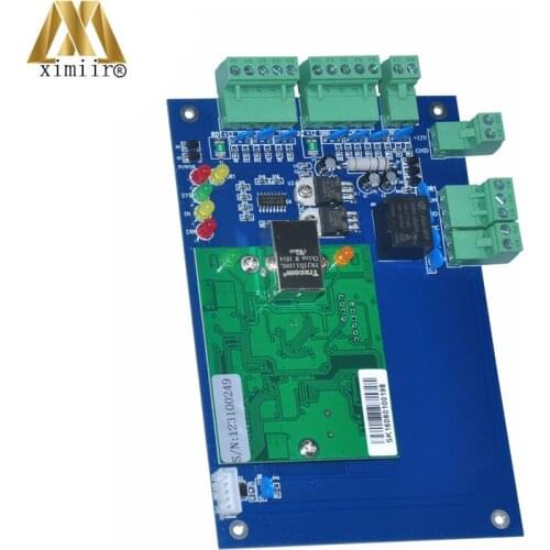 Free shipping 40,000 User Buffer Door Sensor TCP/IP Network LP01 One Door Access Control Board