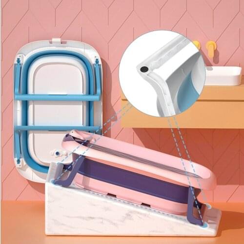 Baby bathtub baby bathtub foldable baby bathtub sitting and lying bath bucket household new products