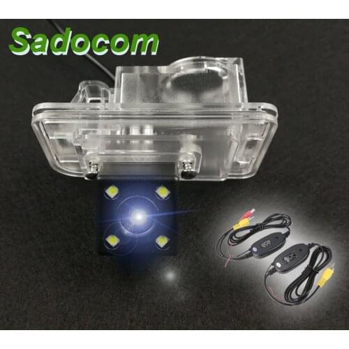 For Suzuki Swift Sport 2014 Car CCD 4 LED Night Vision Reverse Backup Parking Assistance Waterproof Reversing Rear View Camera