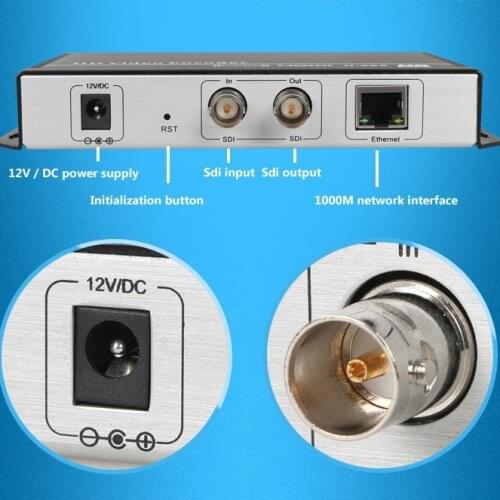H.265/H.264 IPTV Encoder SDI Video Encoder for IPTV broadcasting support RTMP RTSP ONVIF