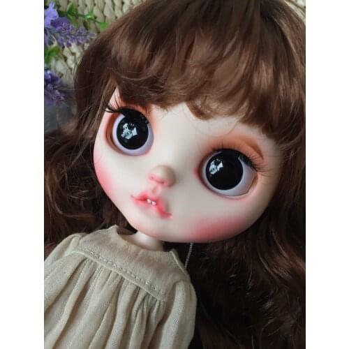Customization doll DIY Nude blyth doll For Girls not include clothes The eye chips are random 319