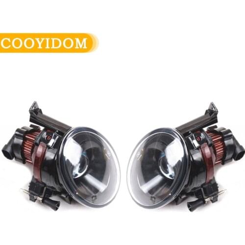 Left Right Car Modified Front Fog Light Lamp With Lens Bulb For Volkswagen Jetta MK6 2011-2014 Golf MK6 2009 2010 2011 2012 2013